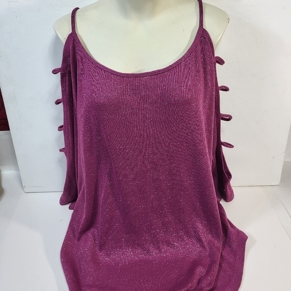 Love & Legend Pink Sparkle Blouse - Picture 2 of 9